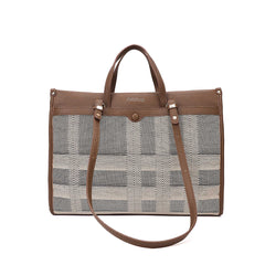 MADY Mocha Women’s Structured Tote Handbag