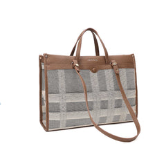 MADY Mocha Women’s Structured Tote Handbag