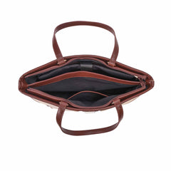 Mady Verona Women’s Premium Canvas & PU Leather Tote Bag – Spacious Handbag