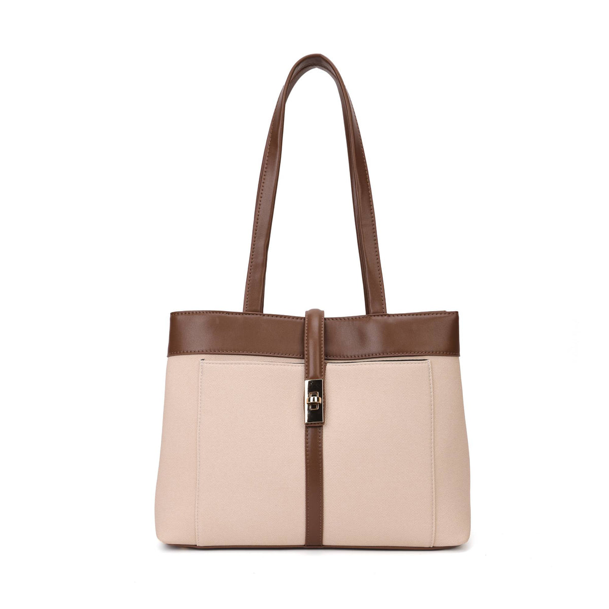 Medium Wax Leather Hobo - Caramel