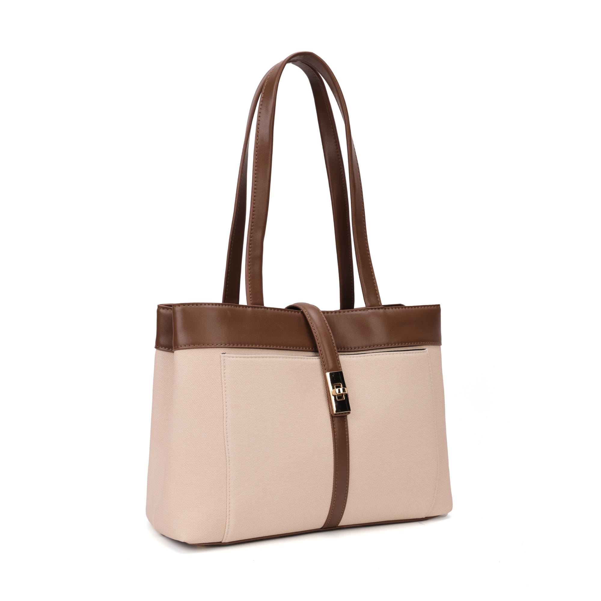 Medium Wax Leather Hobo - Caramel