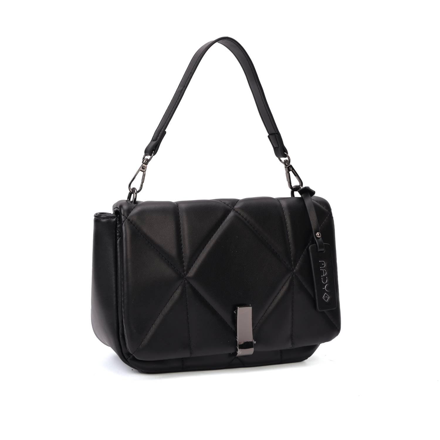 Medium Ostrich Leather Satchel - Brown