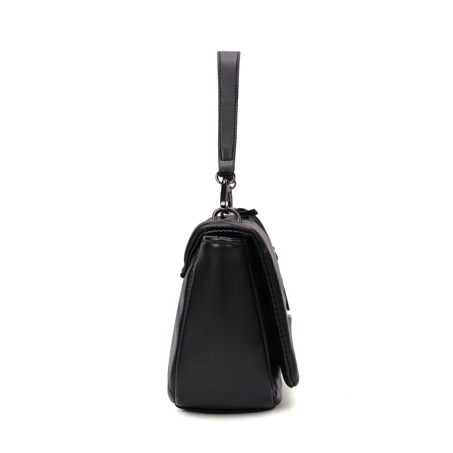Medium Ostrich Leather Satchel - Brown