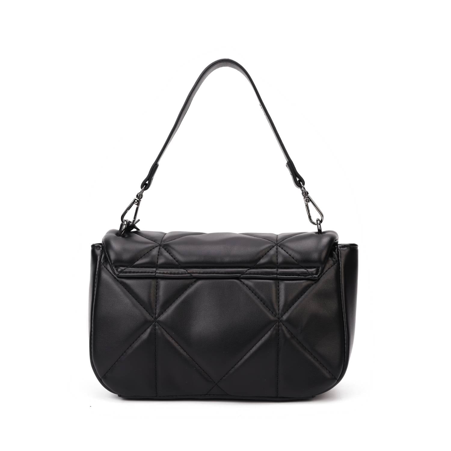 Medium Ostrich Leather Satchel - Brown