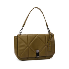 Medium Wax Leather Hobo - Terracotta