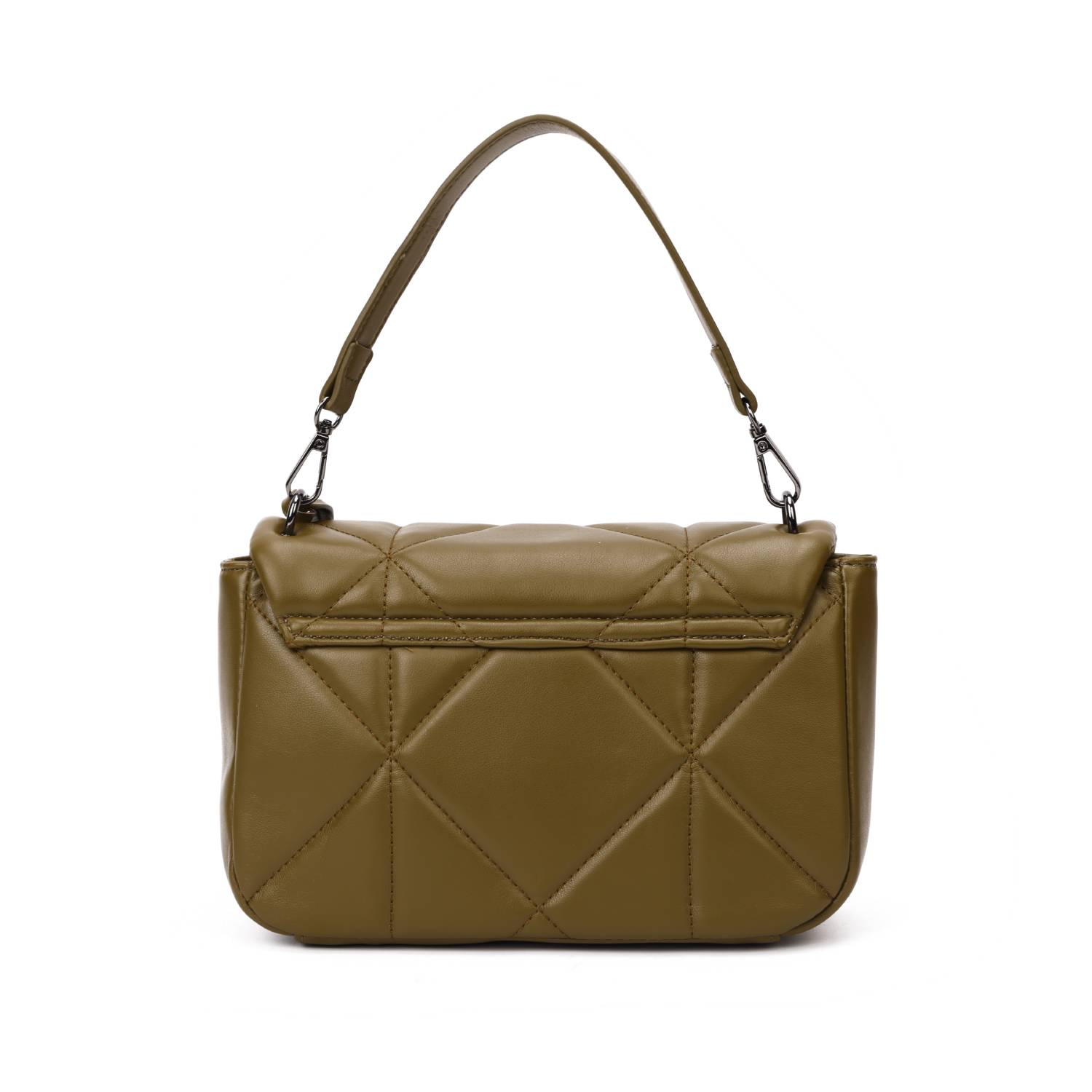 Medium Wax Leather Hobo - Terracotta