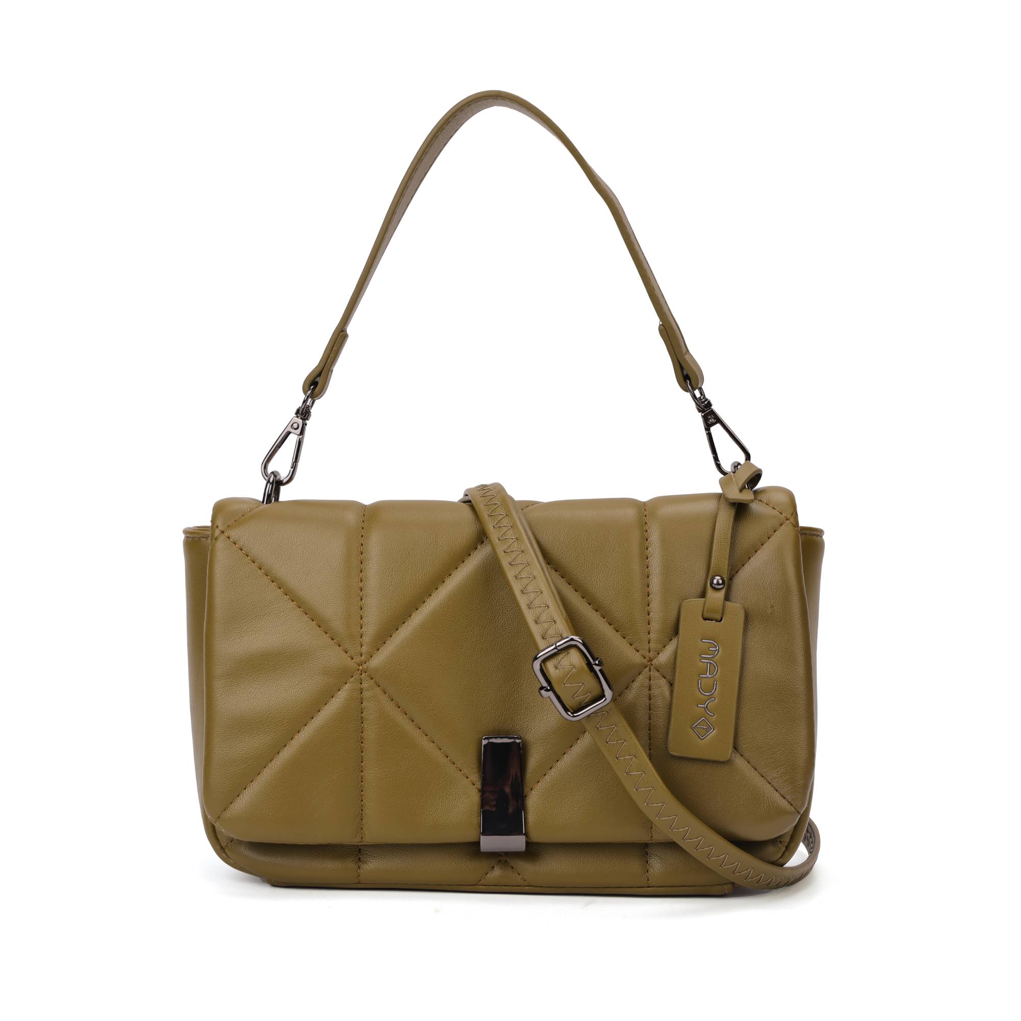 Medium Wax Leather Hobo - Terracotta