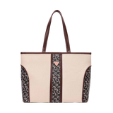 Mady Verona Women’s Premium Canvas & PU Leather Tote Bag – Spacious Handbag