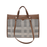 MADY Mocha Women’s Structured Tote Handbag
