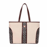 Mady Verona Women’s Premium Canvas & PU Leather Tote Bag – Spacious Handbag