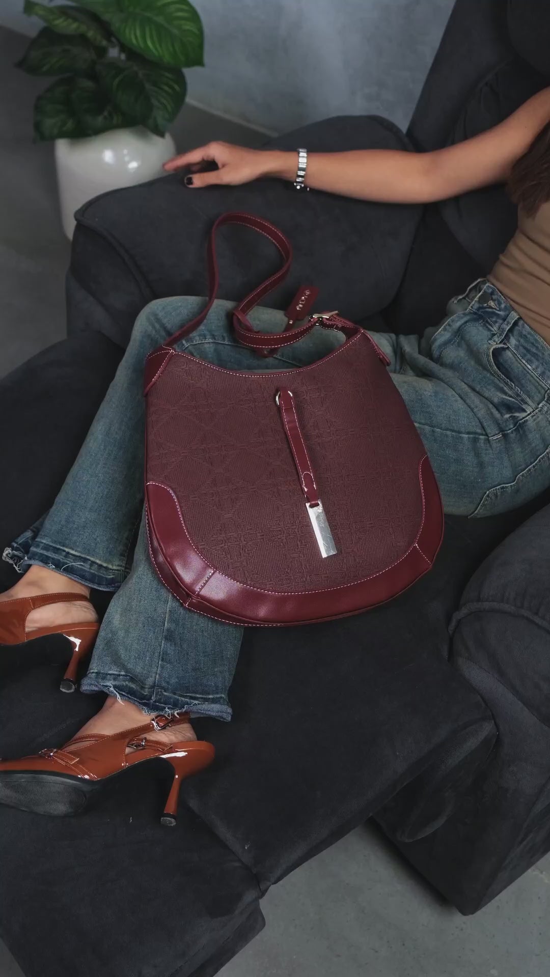MADY Évara Women’s Hobo Shoulder Handbag